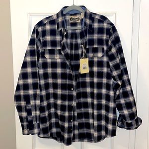 Backpacker Heavy Weight Flannel Shirt, New With Tags, Men’s L